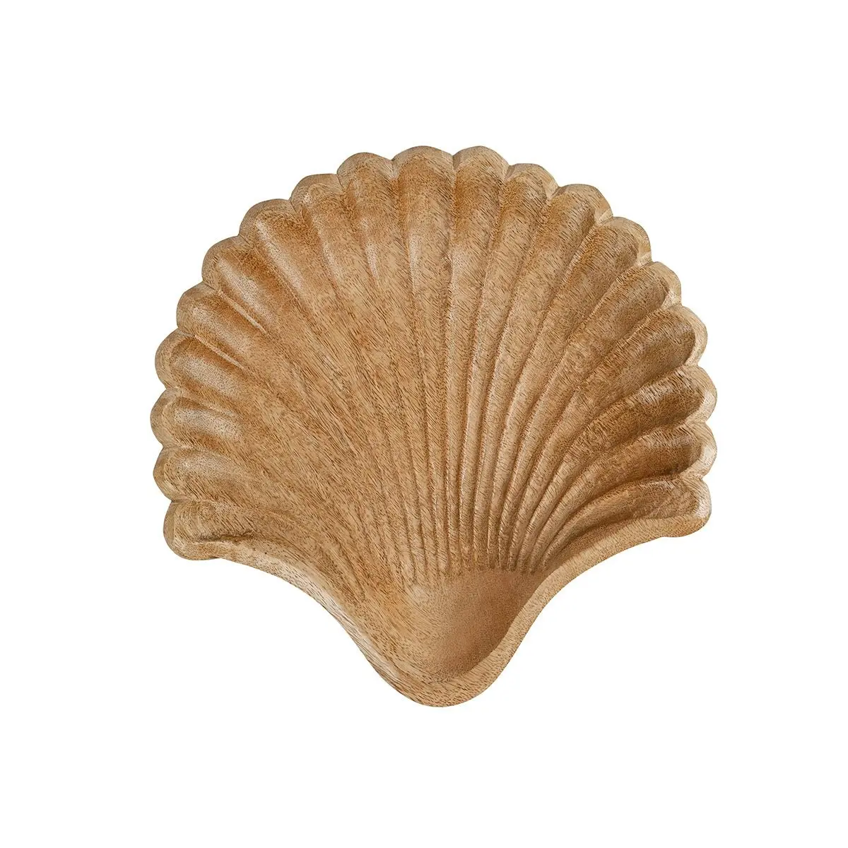 25cm Seven Seas Wooden Decorative  Seashell Tray