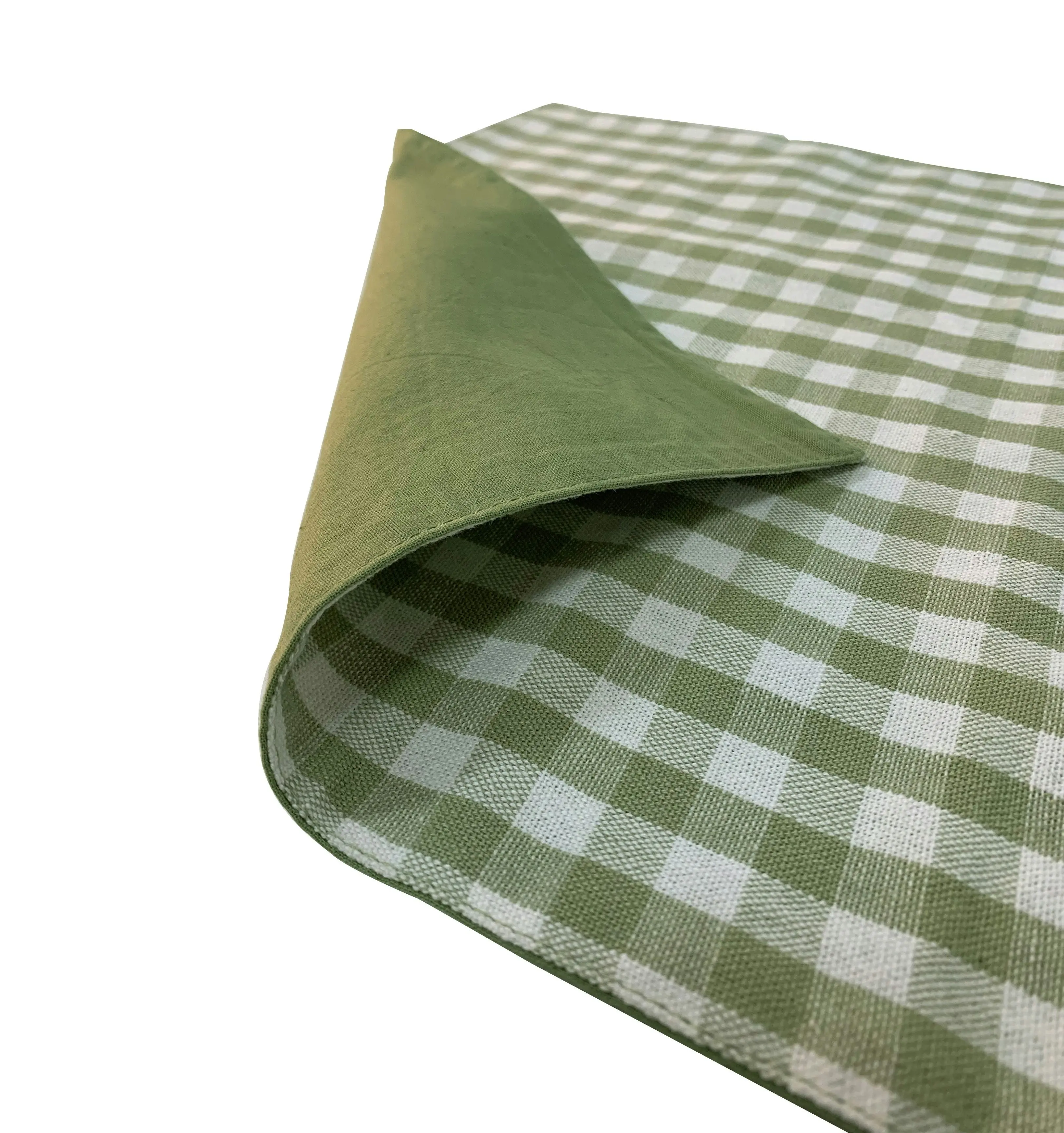 Cyrilla Gingham Cotton Table Runner 180 x 33cm