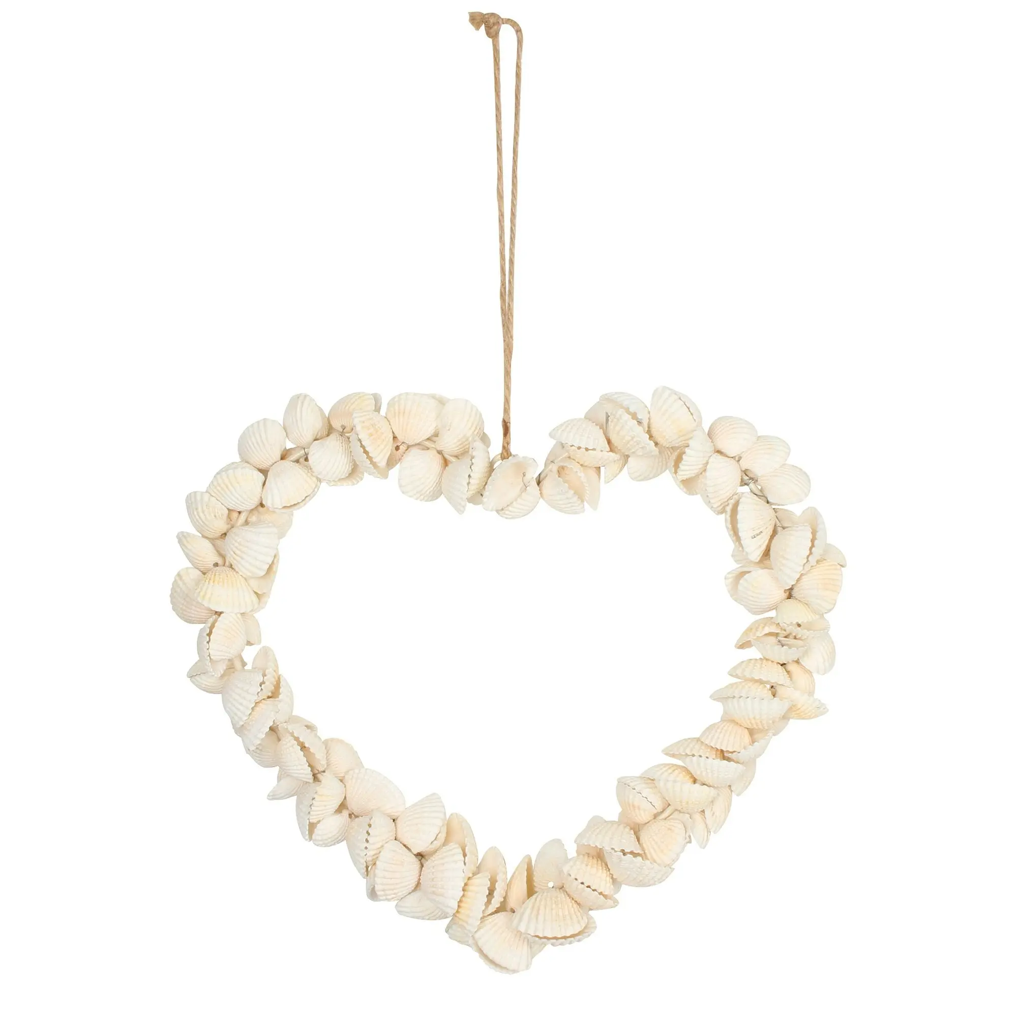 Lulu Shell Heart Decoration 27 x 23 x 4.5cm