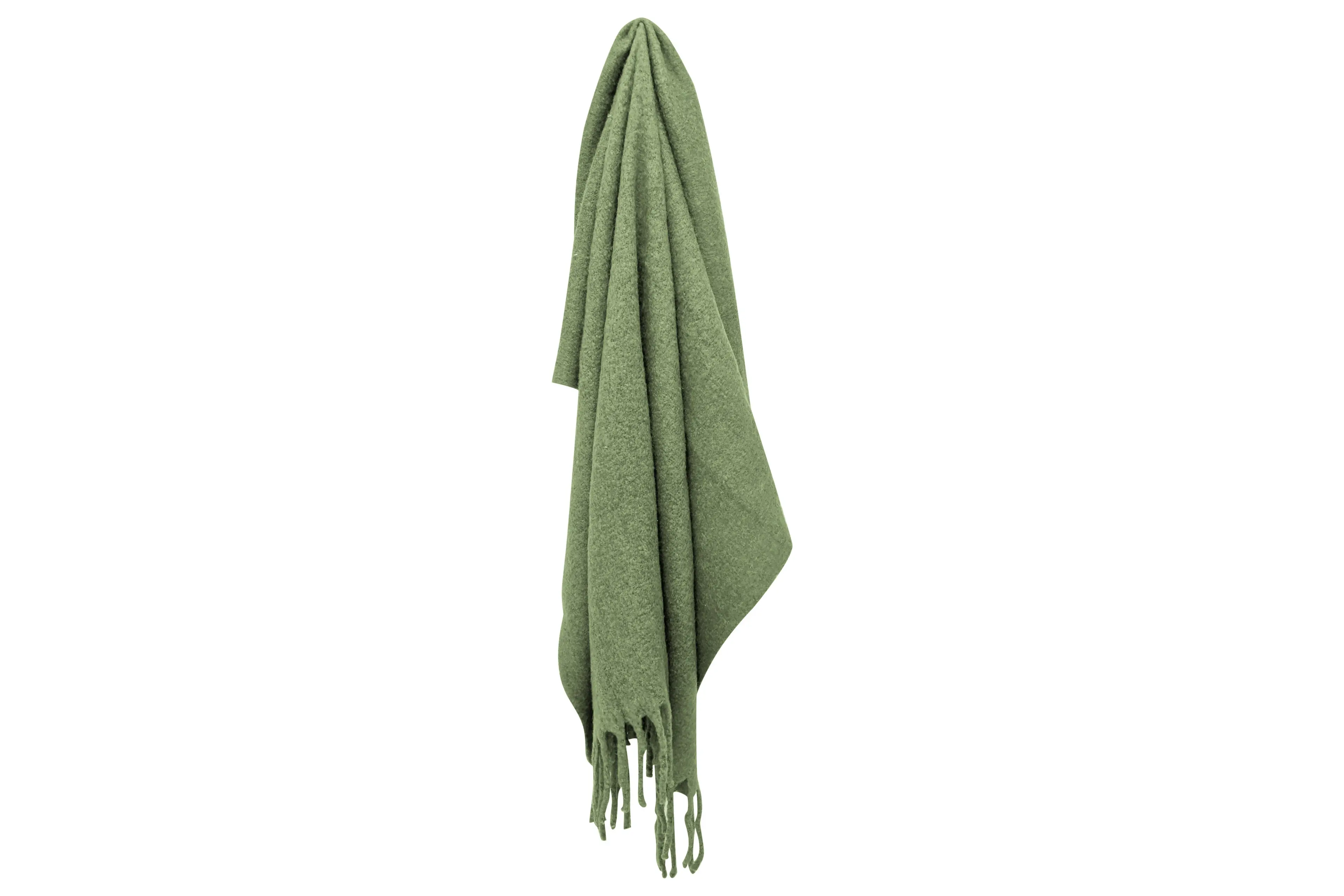 Maci Super Plush Throw Deep Sage