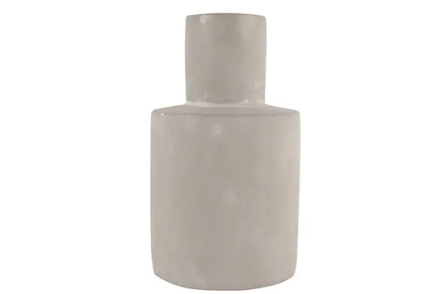 Antonio Concrete Vase Grey 20.5 x 12cm