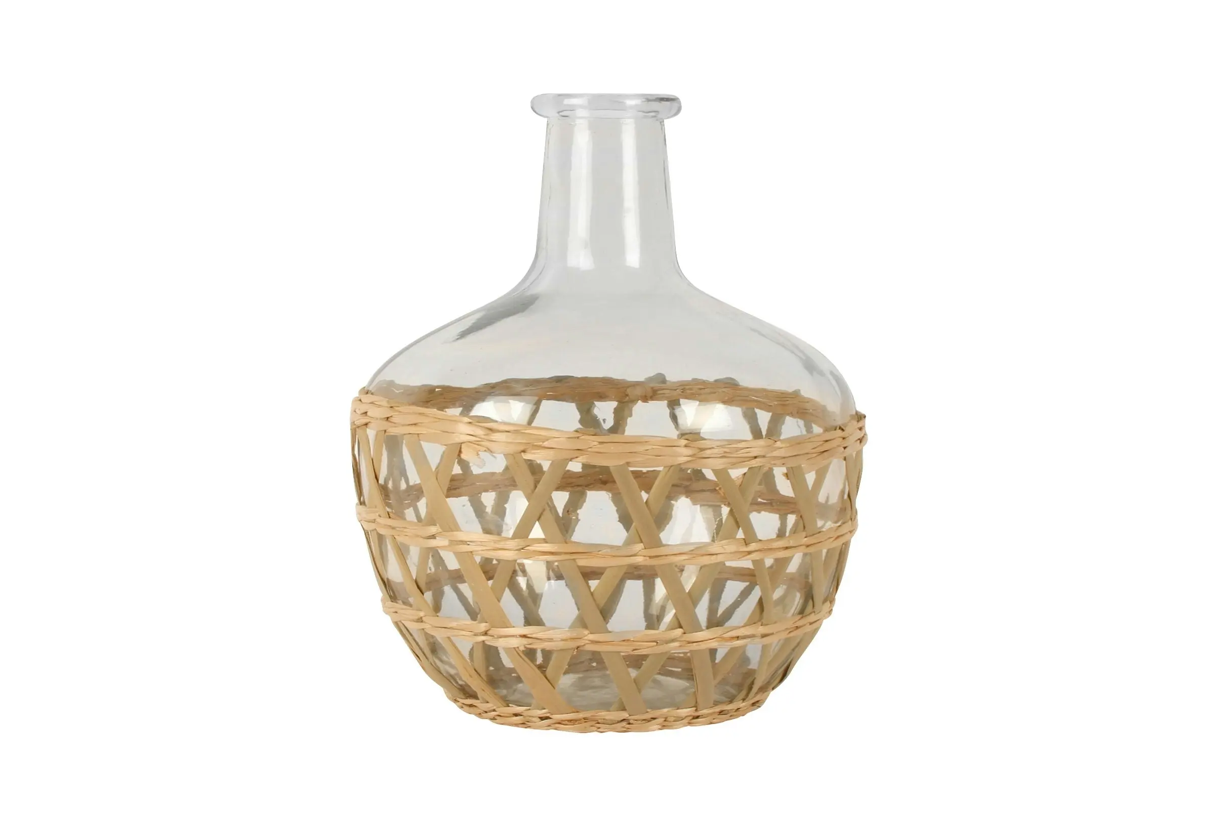 Tate Seagrass Woven Vase 26 x 16cm