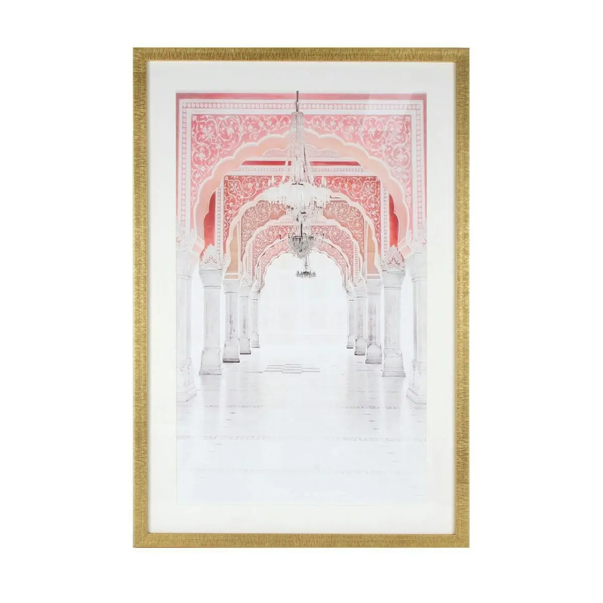 Brielle Vestibule Art Framed In Glass 90 x 60cm