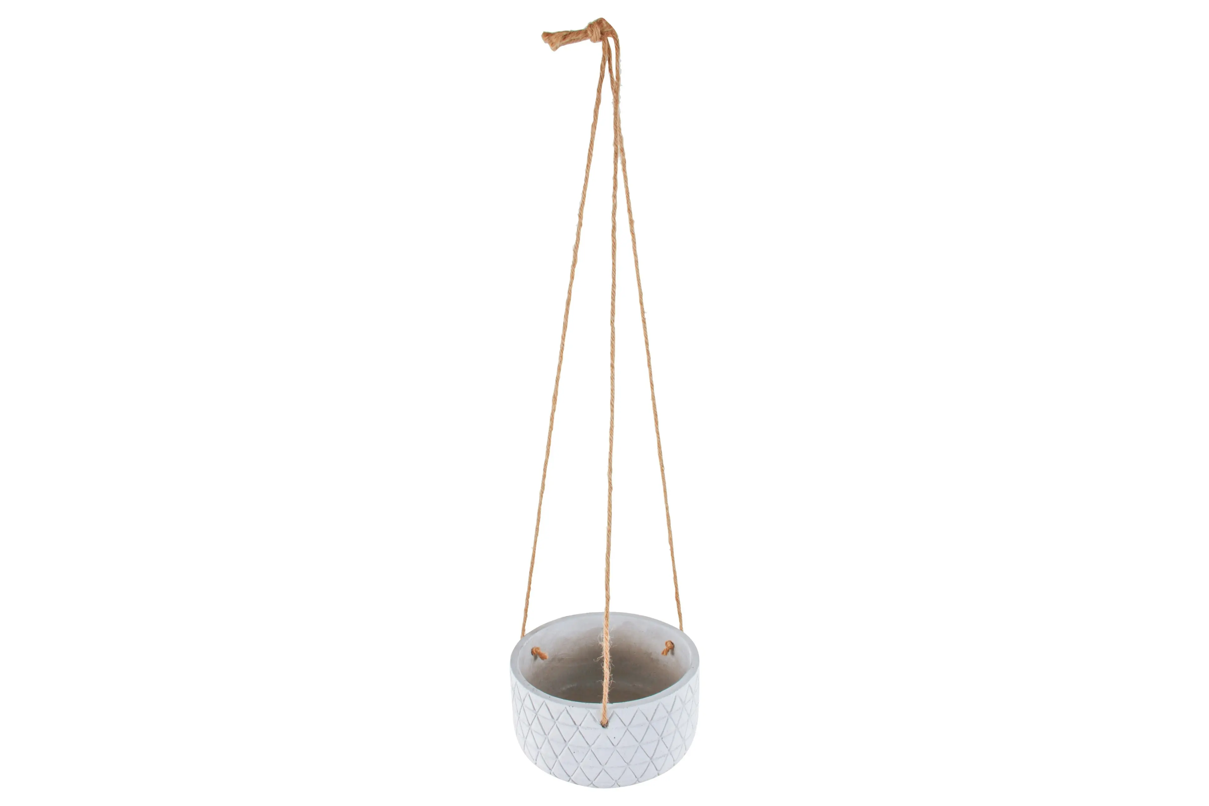 Destiny Hanging Pot Planter Cement 17 x 9cm