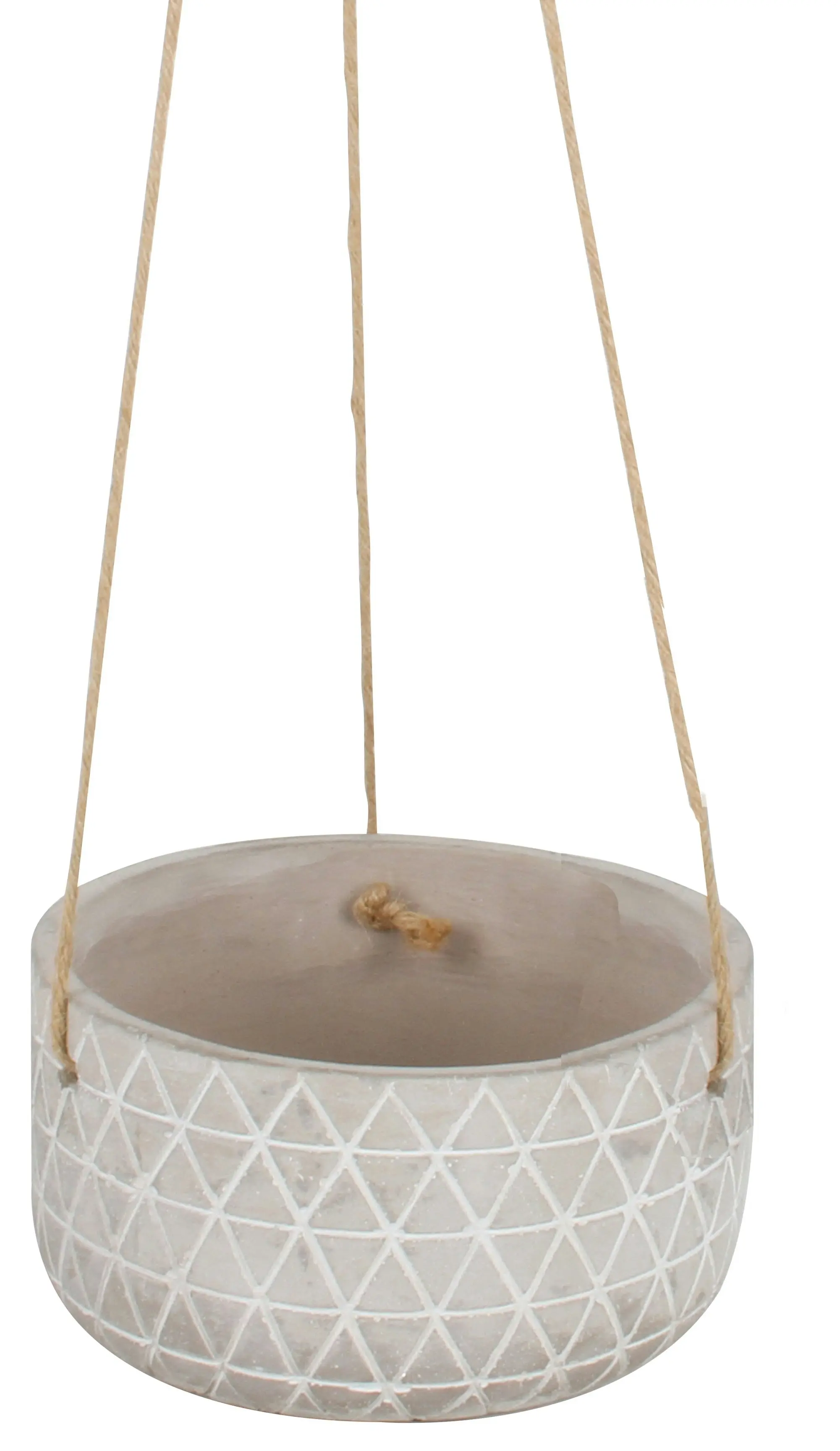 Destiny Hanging Pot Planter Cement 17 x 17 x 9cm