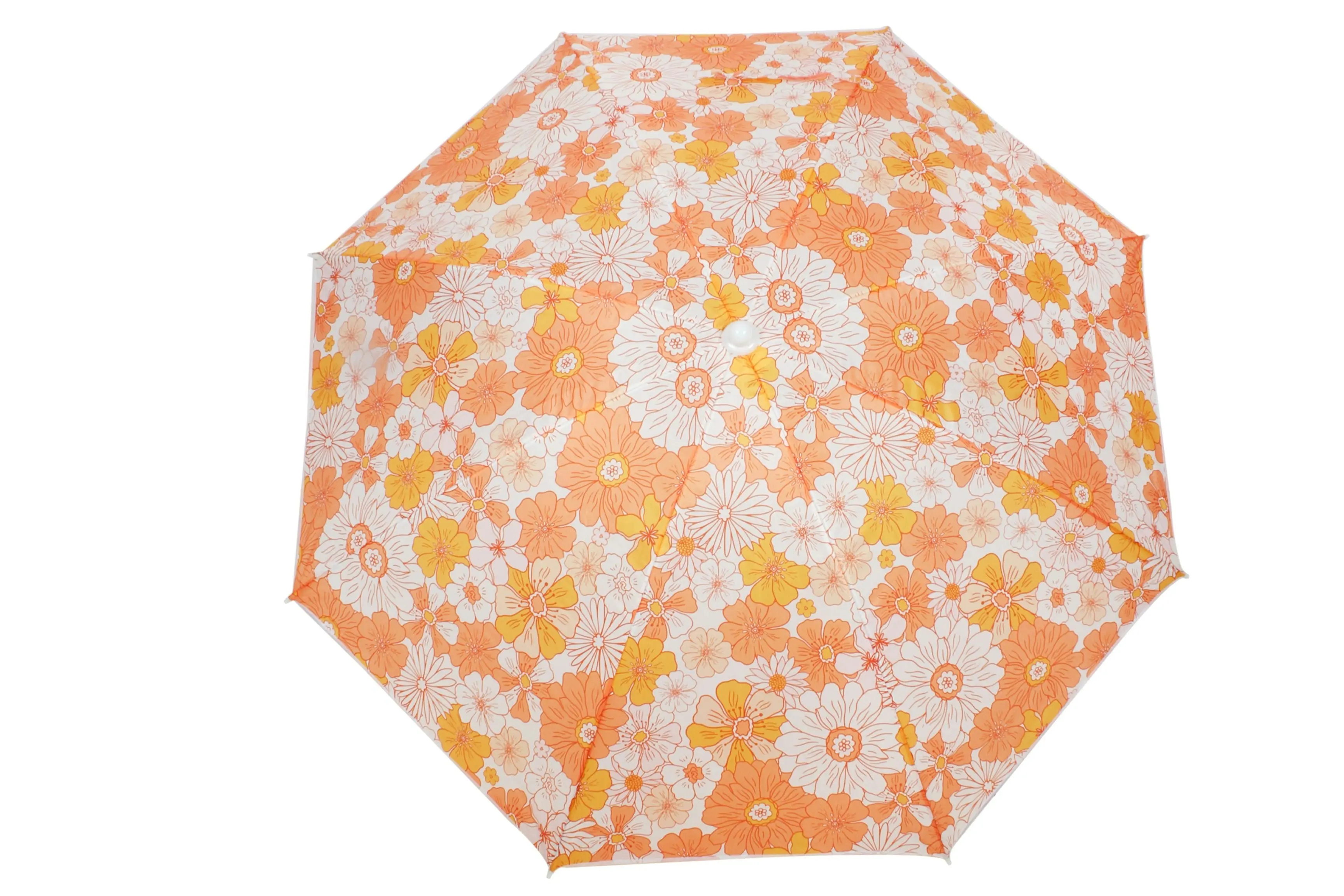 Beach Umbrella with Carry Bag 180cm- Hippie Daisies