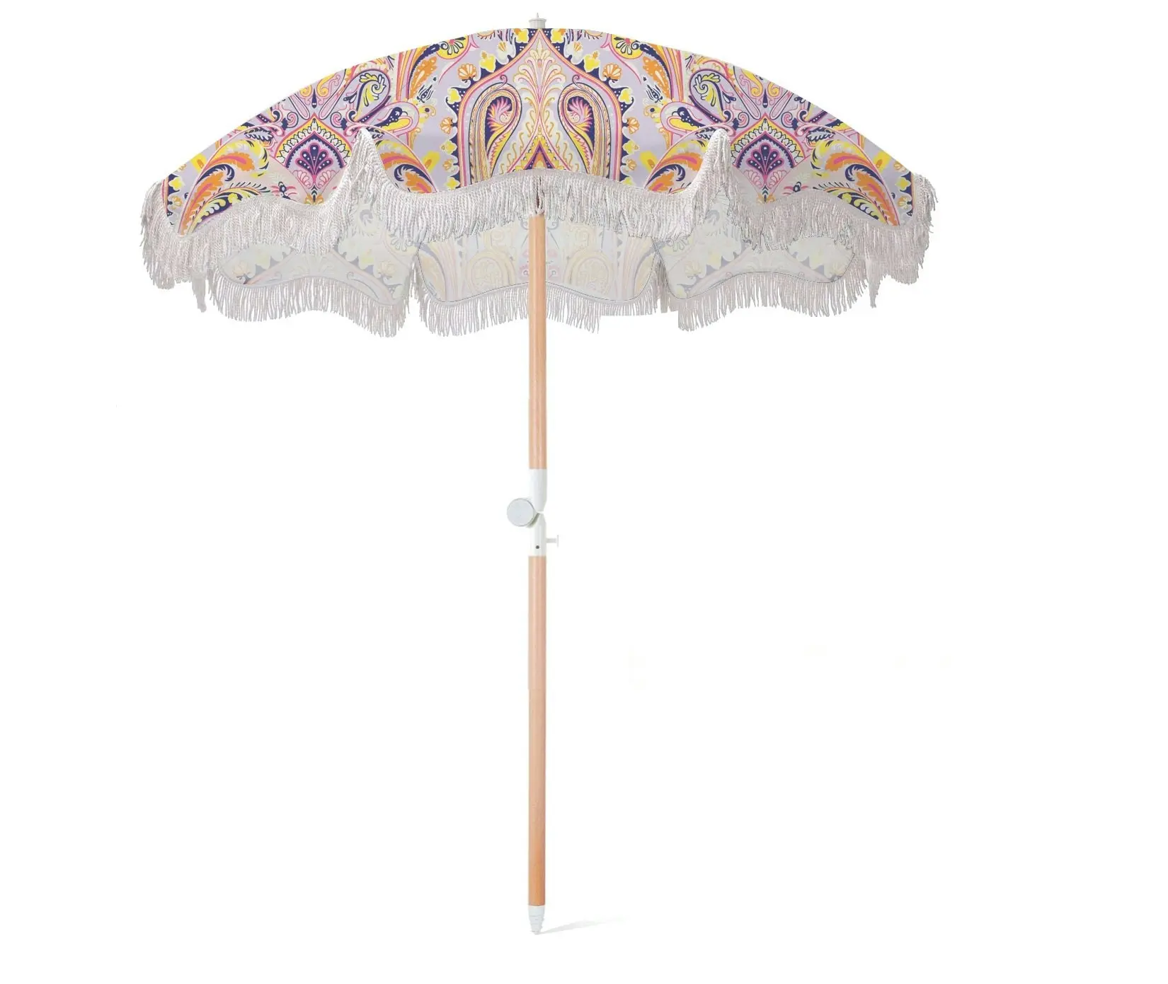 Premium Beach Umbrella 2M - Nomad Paisley