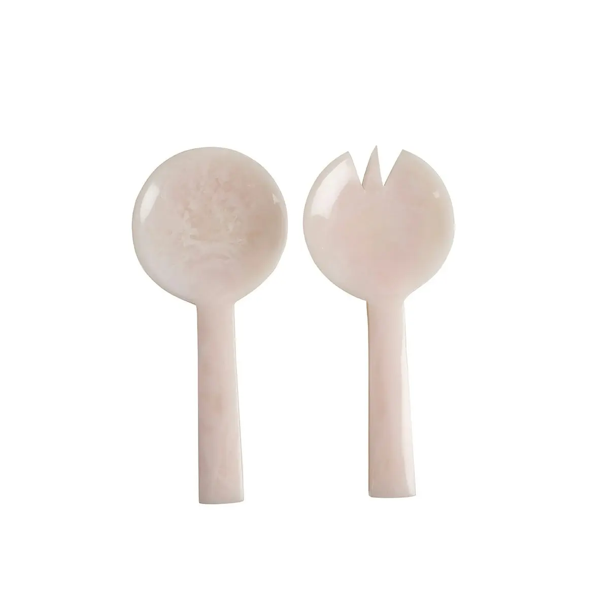 Ophelia Salad Servers Resin Pearl 2Pk