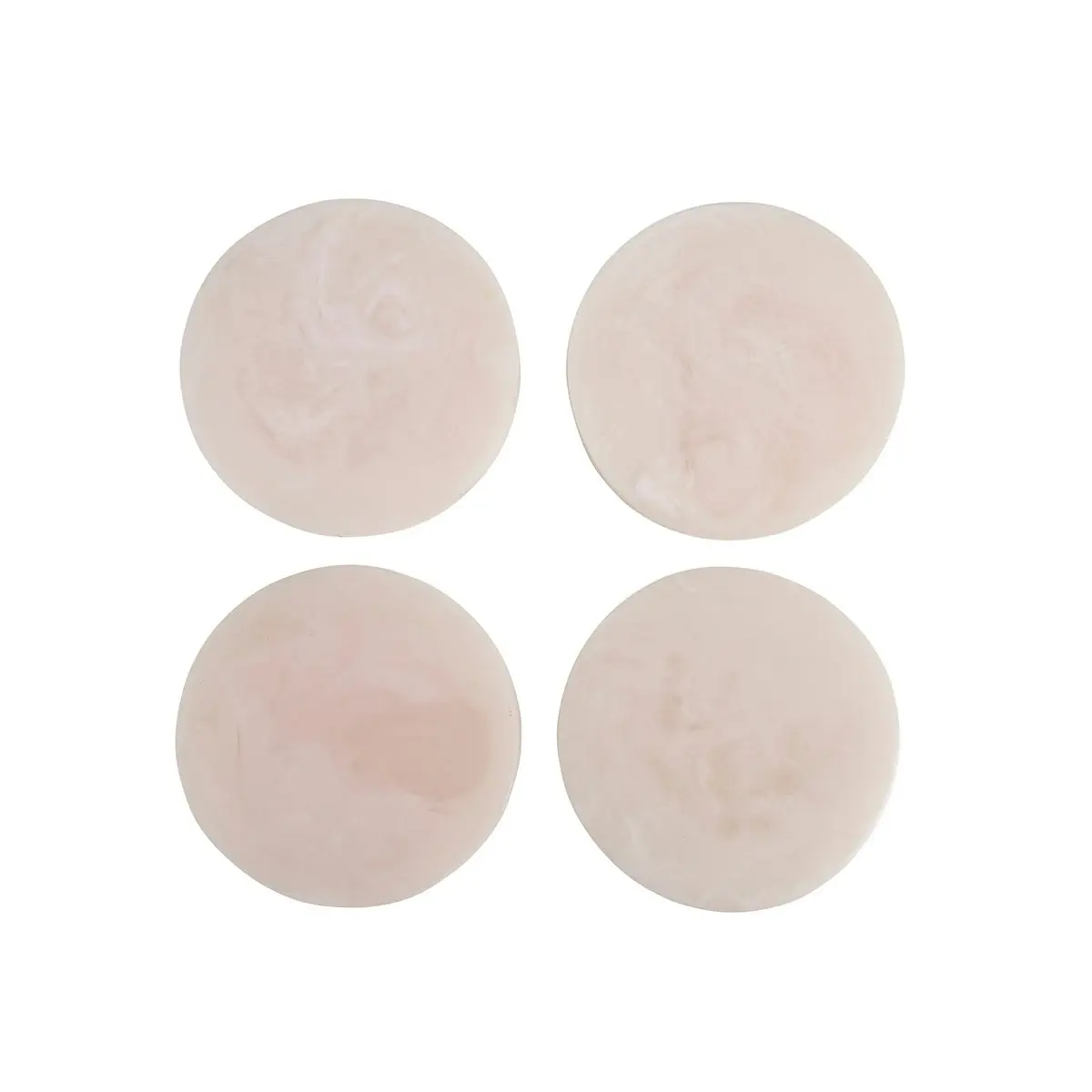 Ophelia Set Of 4 Coasters - Pearl