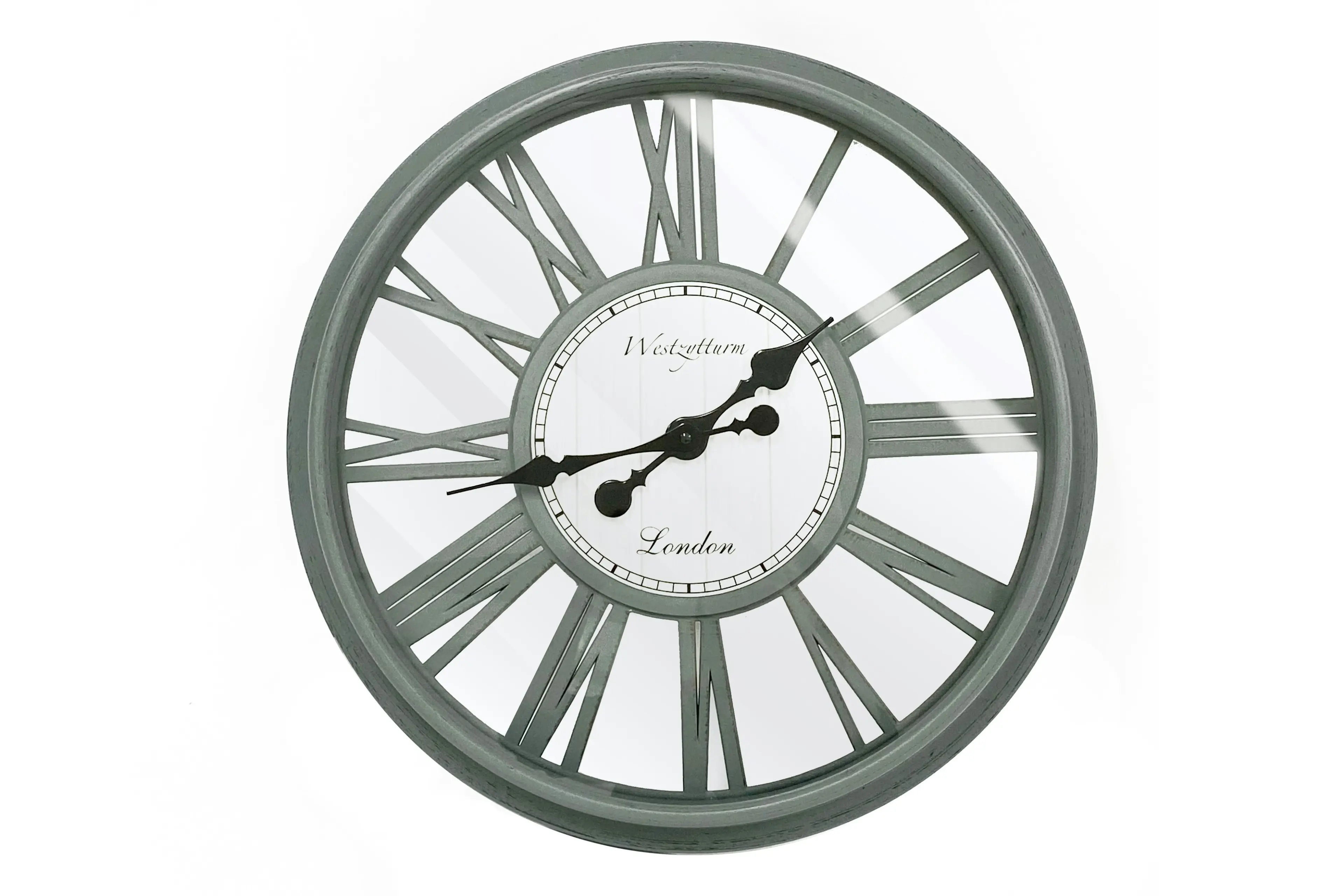 Hammersmith Clock Grey 52 x 52 x 6cm