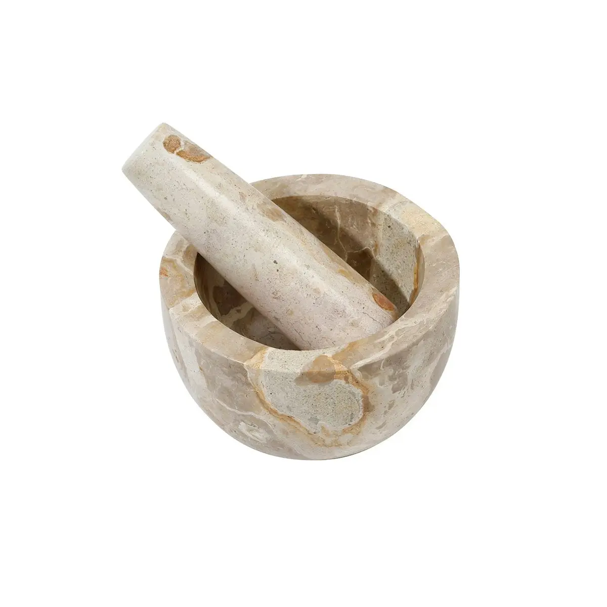 Lilet Marble Mortar & Pestle