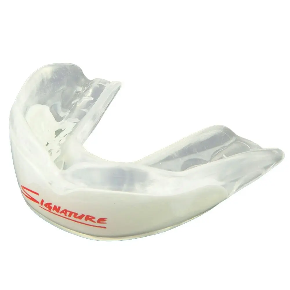 Signature Sports Premium Type 3 VIPA Mouthguard Teeth Shield Teen White