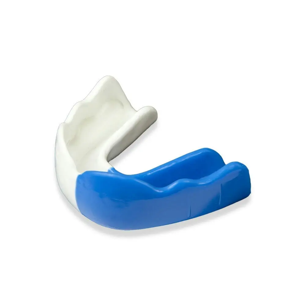 Signature Sports Type 2 Protective Mouthguard Teeth Shield Teen Mid Blue/White