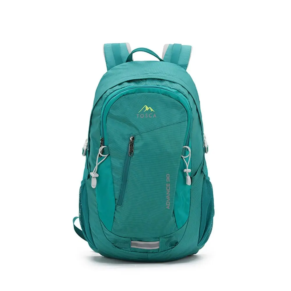 Tosca 30L Lightweight Deluxe Travel Outdoor Adjustable Backpack Bag Green