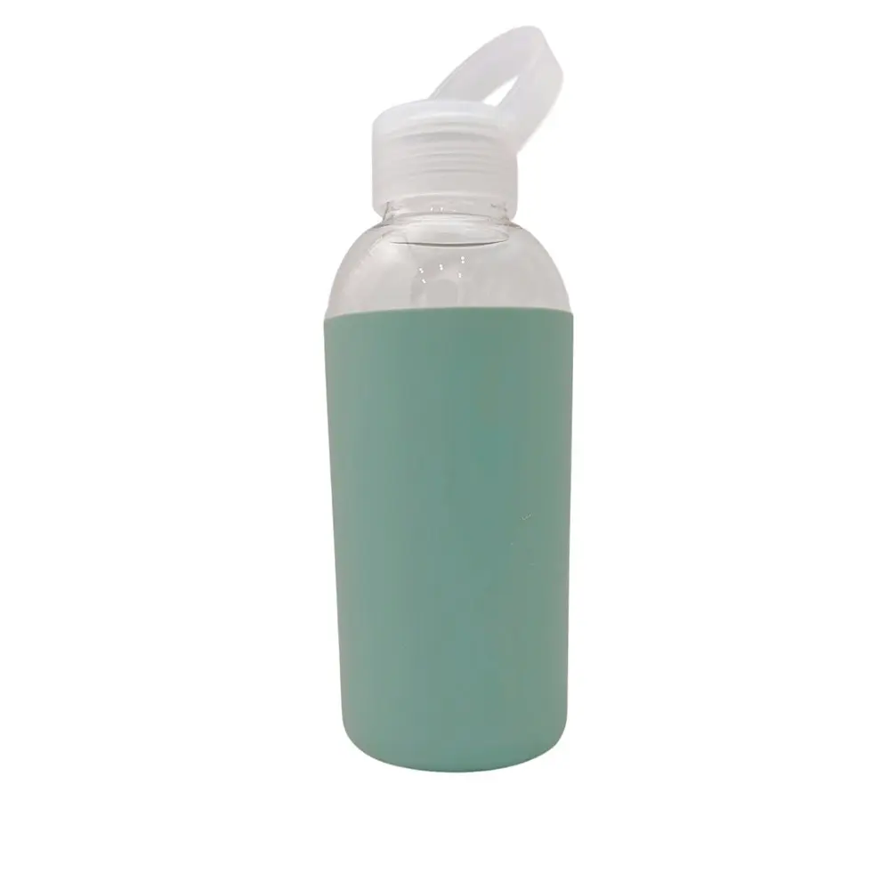 Kuvings Glass Sports Travel Water Drink Bottle With Handle – 600ml - Green