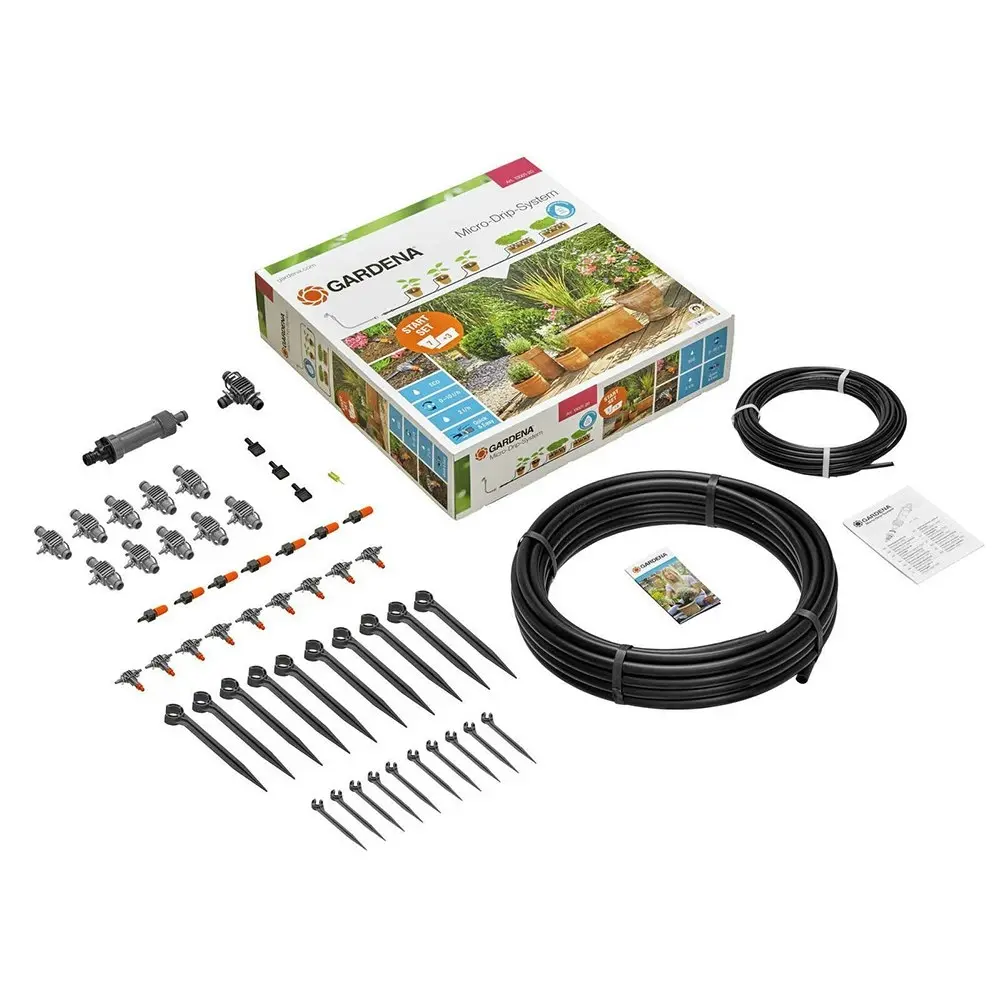 Gardena 13001-20 Micro Watering Balcony Irrigation Starter Set Pot Plants Medium