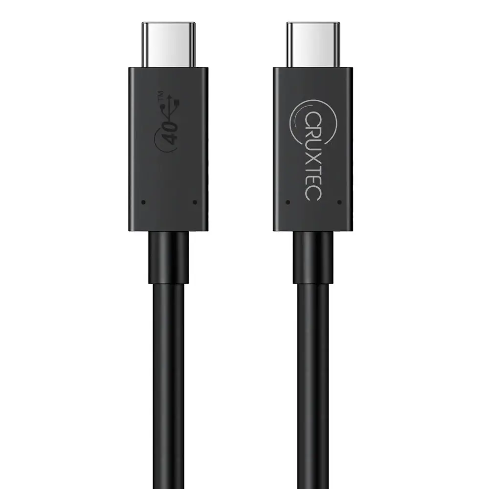 Cruxtec 2m USB-C to Type-C 8K@60Hz Laptop/Smart Phone Data Sync & Charge Cable