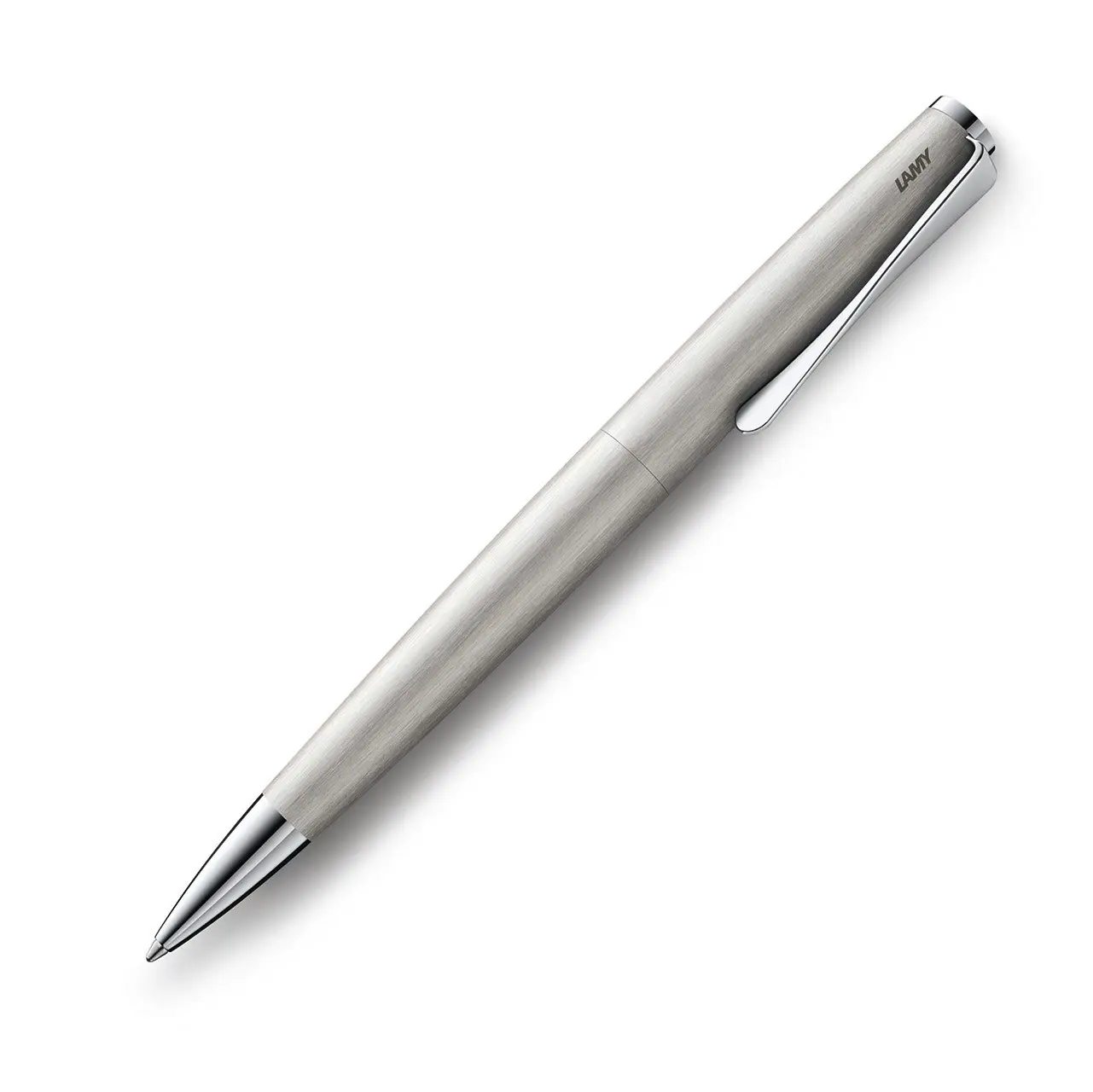 Lamy Studio Brushed Stainless Steel Twist Mechanism Refillable Ballpoint Pen