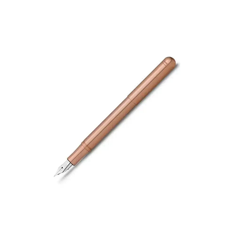 Kaweco Liliput S/S Fountain Pen Writing Office Stationery Medium Nib Copper