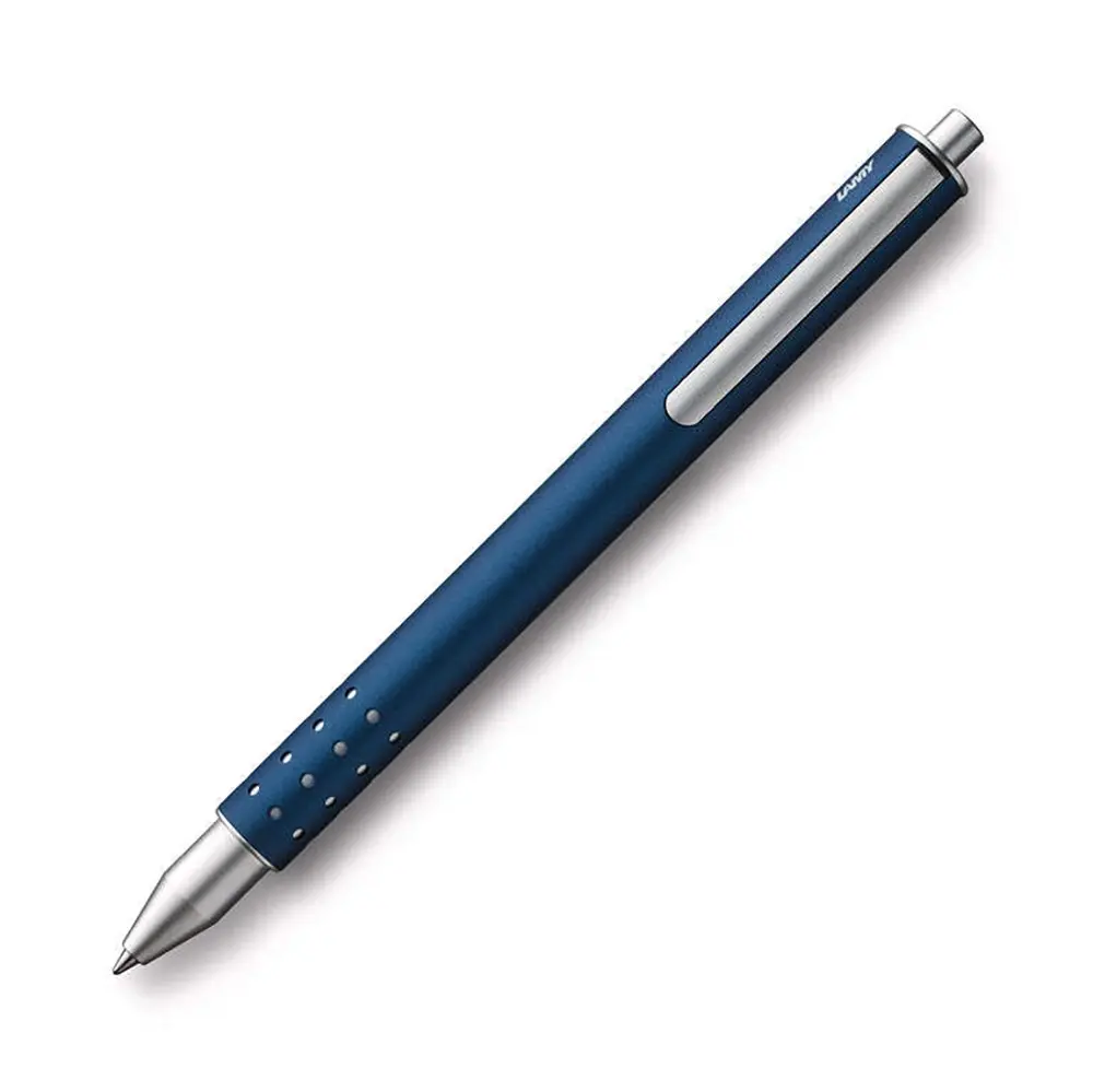 Lamy Swift Rollerball Pen Medium Nib 1mm Tip Writing Stationery Imperial Blue