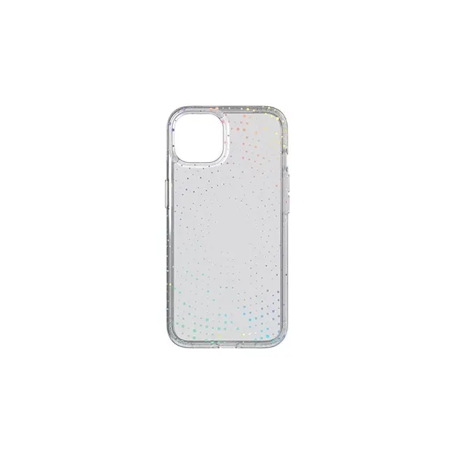 Tech21 Evo Sparkle Phone Case Mobile Cover For iPhone 13 Pro Max Iridescent