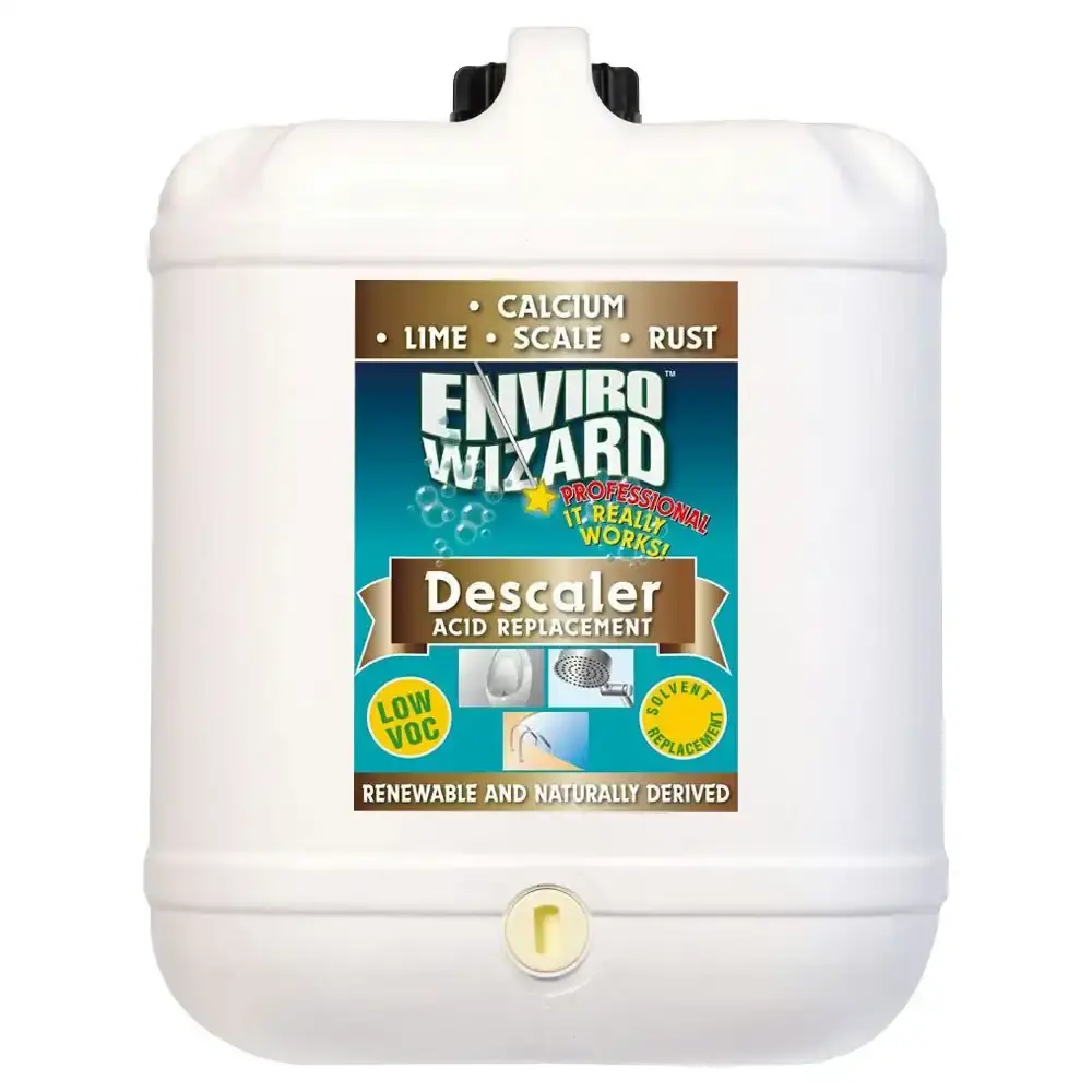 Enviro Wizard Organic Kitchen/Bathroom Calcium Lime & Rust Descaler Refill 20L