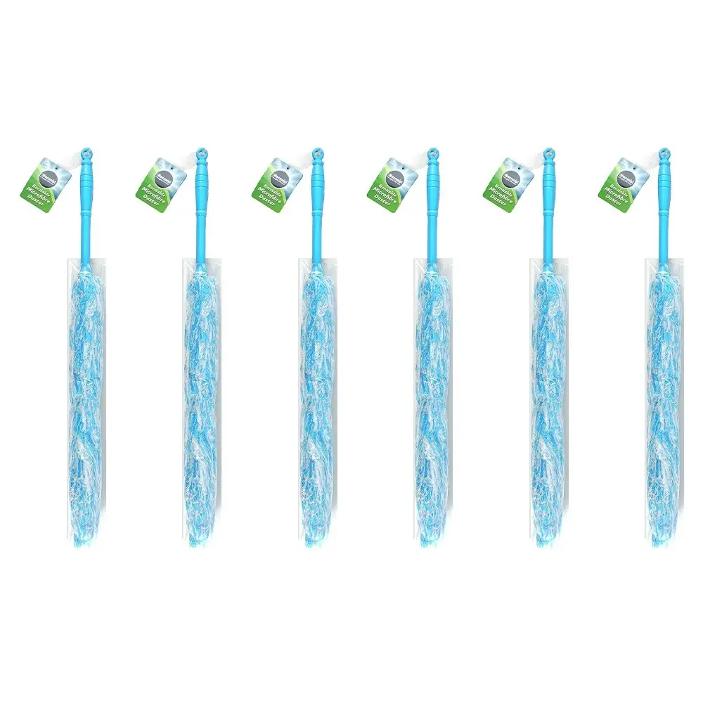 6x kemasi Multipurpose Durable Microfibre Duster Home Bathroom Kitchen Cleaning