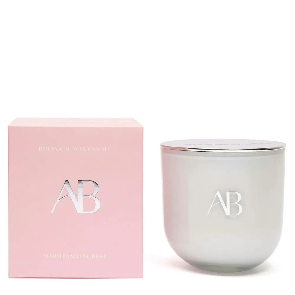 Aromabotanical 680g Scented Wax Candle Home Room Fragrance Marshmallow Rose