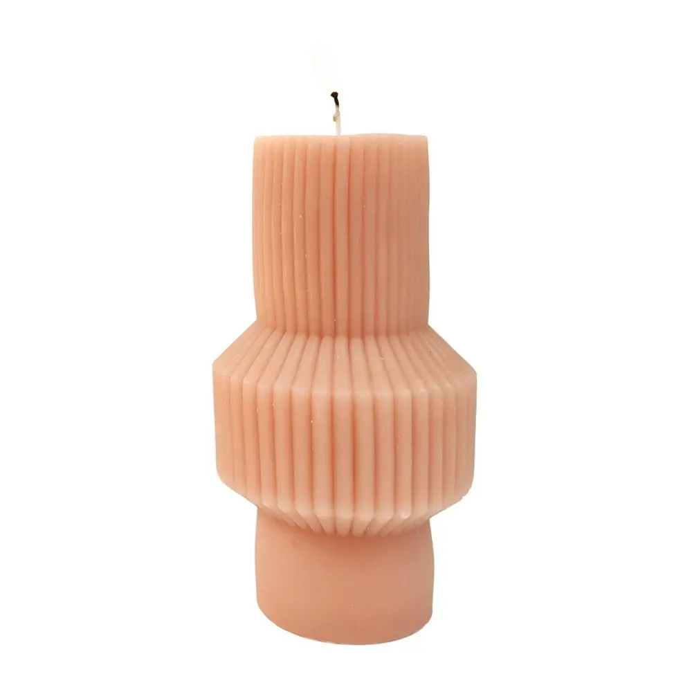 Urban Ripple Abstract 15cm Vanilla Scented Candle Home Fragrance Room Decor Rose