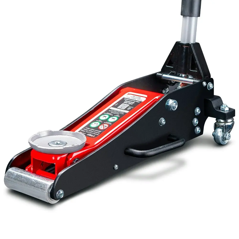 T-Rex 1200KG Hydraulic Trolley Floor Jack, Low Profile, Dual Pump, Quick Release Handle, for Jacking Car