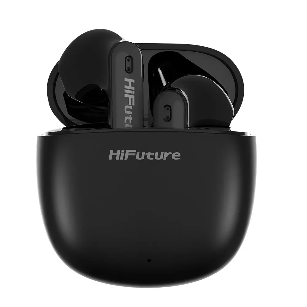 HiFuture Colourbuds2 True Wireless Bluetooth Soft Bass Earbuds Noise Cancel BLK