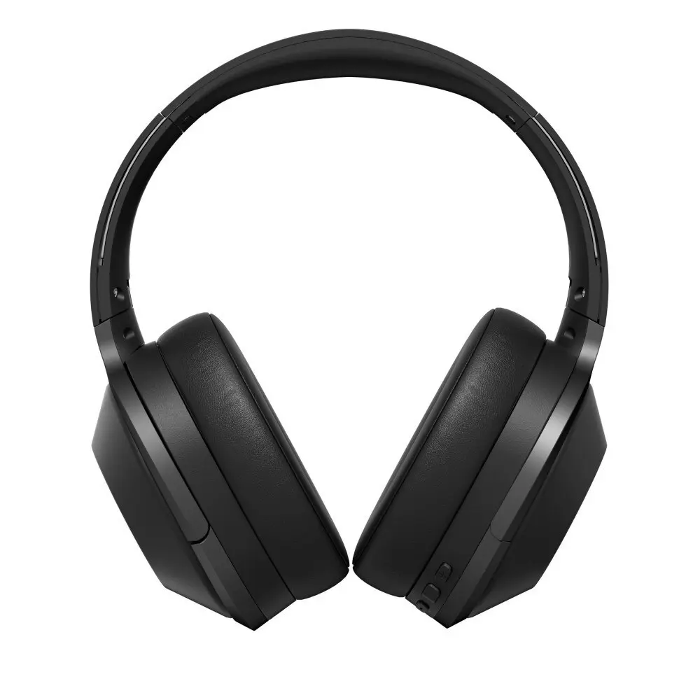 Laser Wireless Bluetooth ENC Over-Ear Headphones Headset w/ Microphone Black