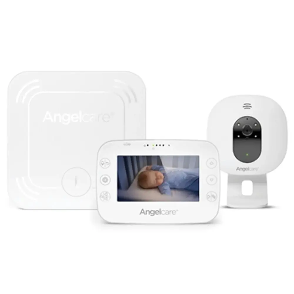 Anglecare AC327 Movement Video/Sound And Sensor Baby/Infant Monitor White