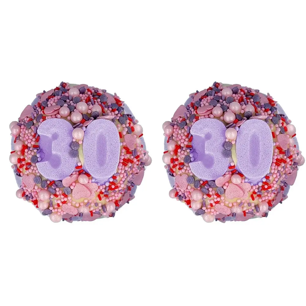 2PK Bomb Cosmetic Flirty 30 Bath Bomb Blaster Body Fragrance Bathing Tub Fizzy