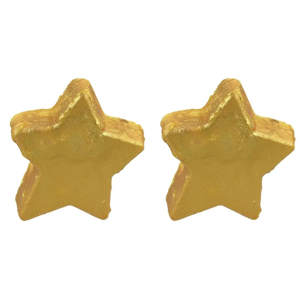 2PK Bomb Cosmetics Twinkle Star Watercolours Bath Bomb Body Fragrance Tub Fizzy