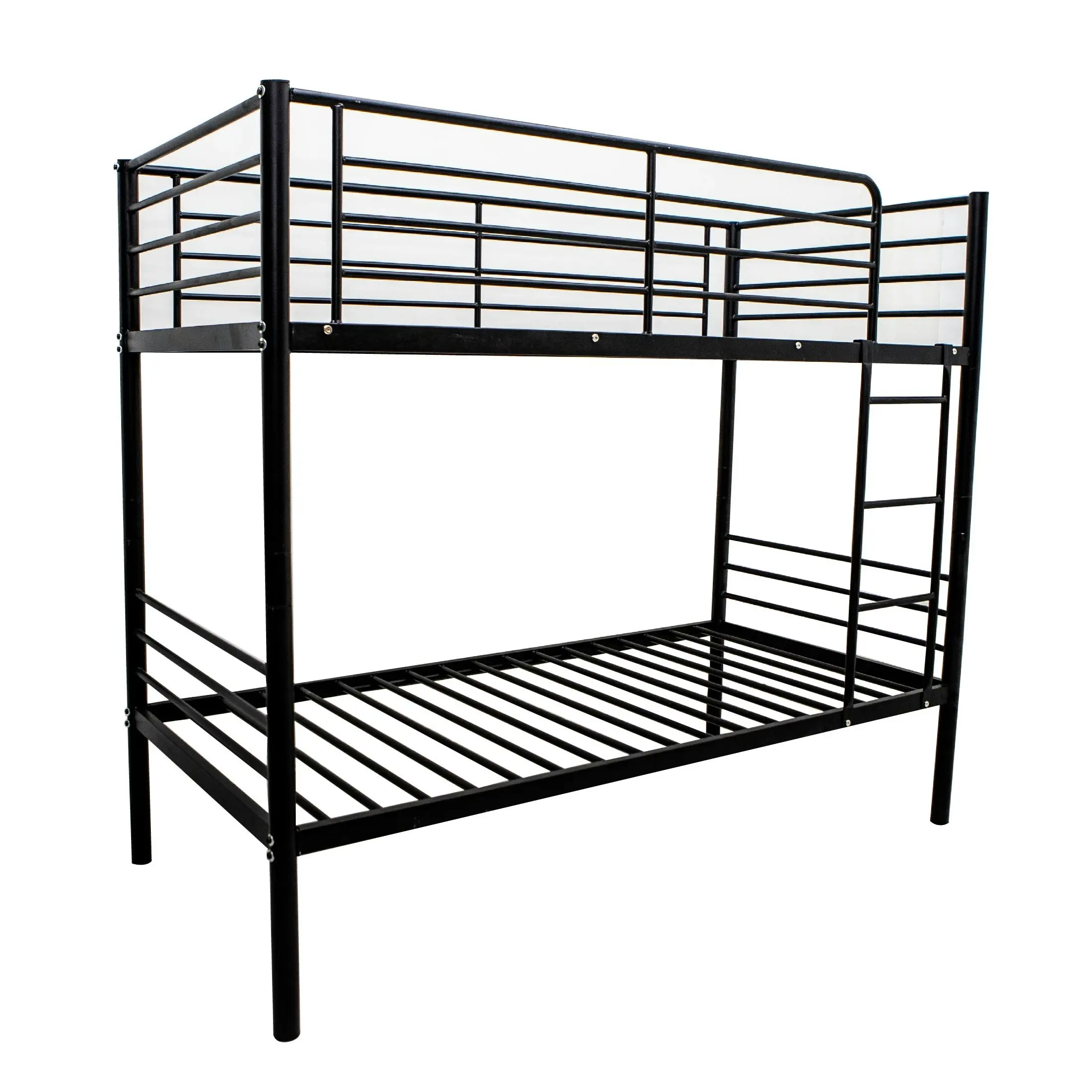 City Single/Single Bunk Bed (Black)