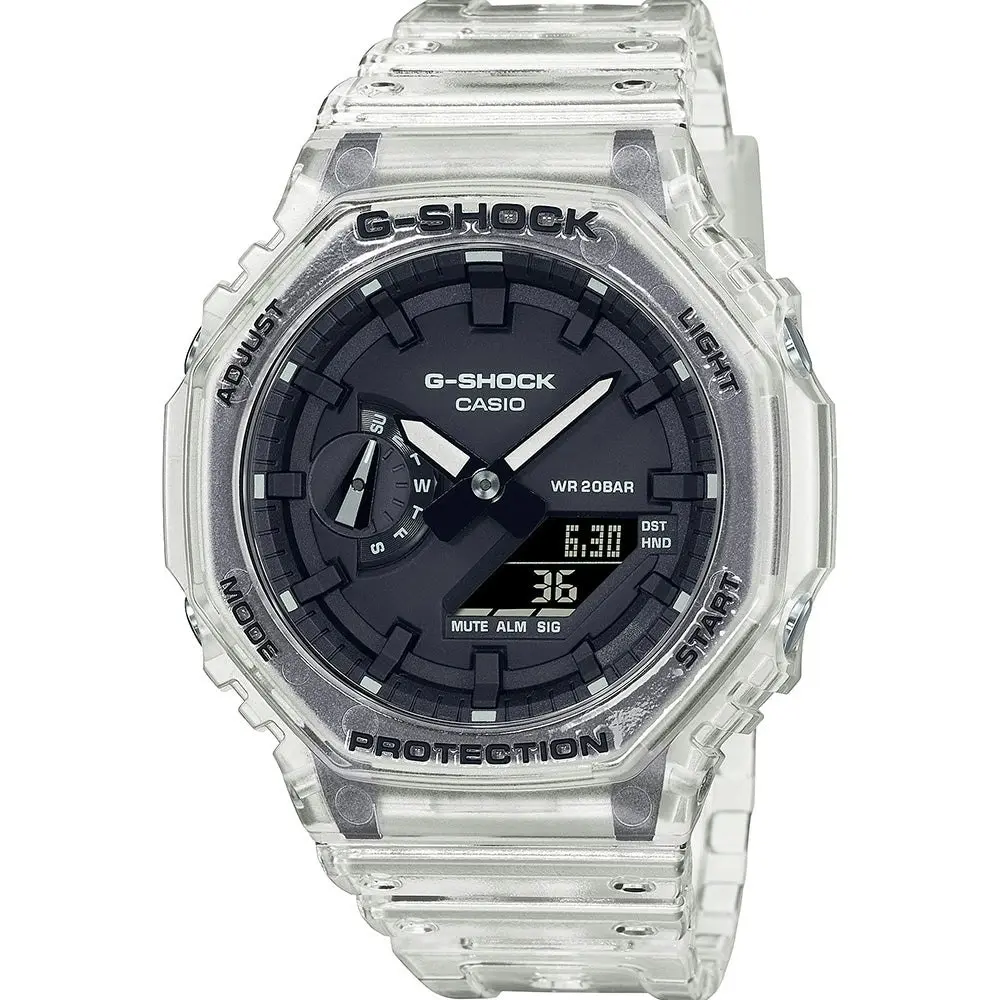 G-Shock GA2100SKE-7A 'CasiOak' Transparent Series