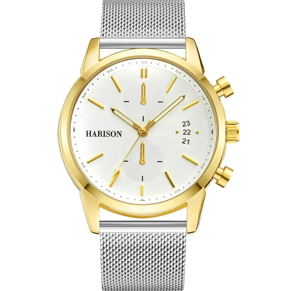 Harison Two Tone Mens Watch