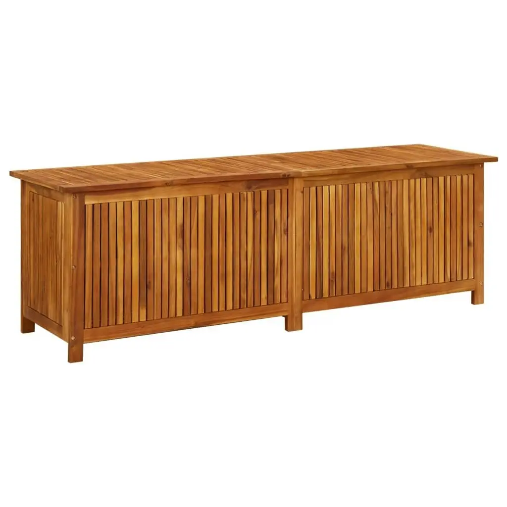 Garden Storage Box 175x50x58 cm Solid Wood Acacia 316499