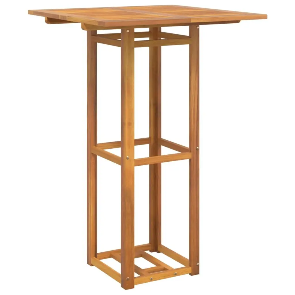 Bistro Table 75x75x110 cm Solid Wood Acacia 319187