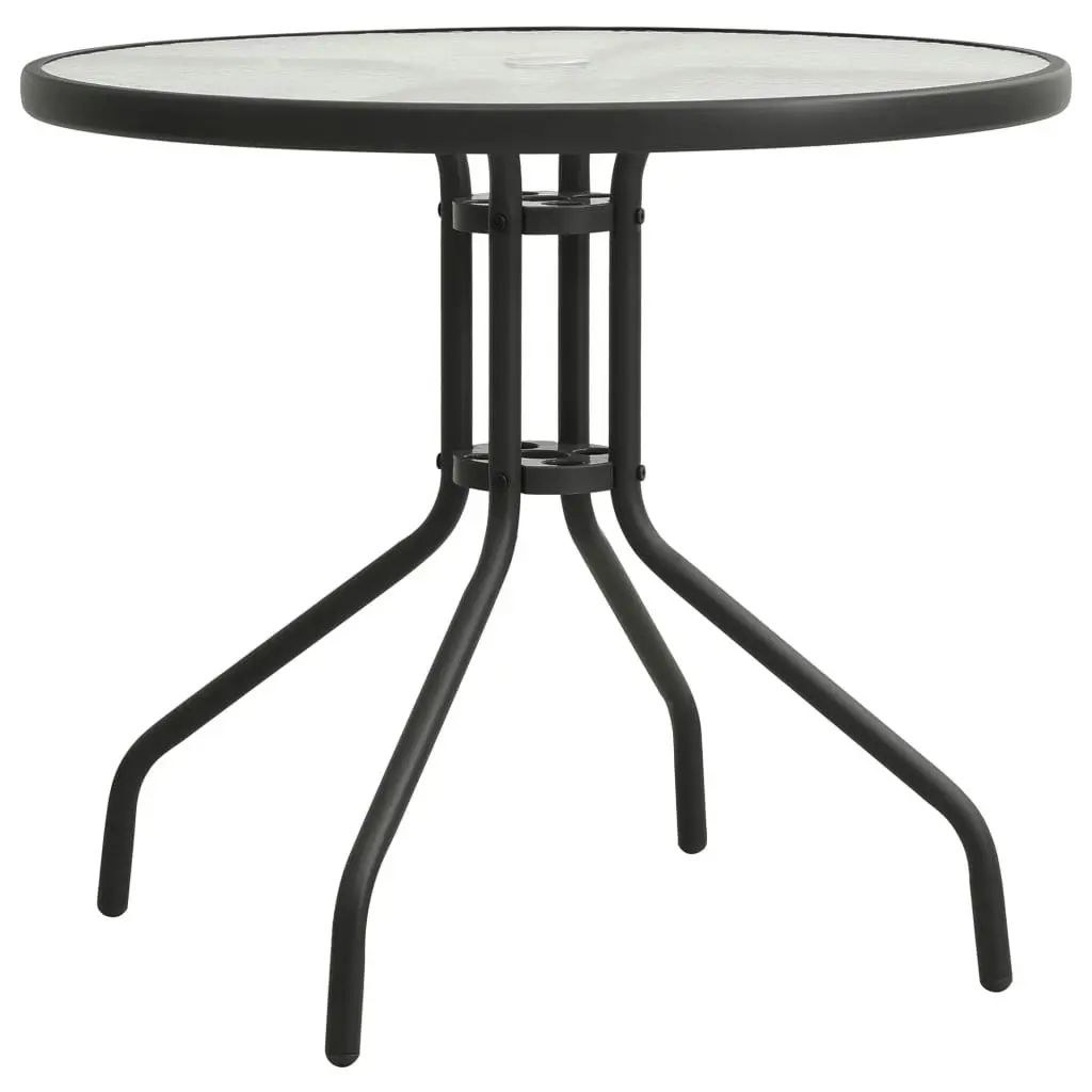 Bistro Table Anthracite ?0x71 cm Steel 313089