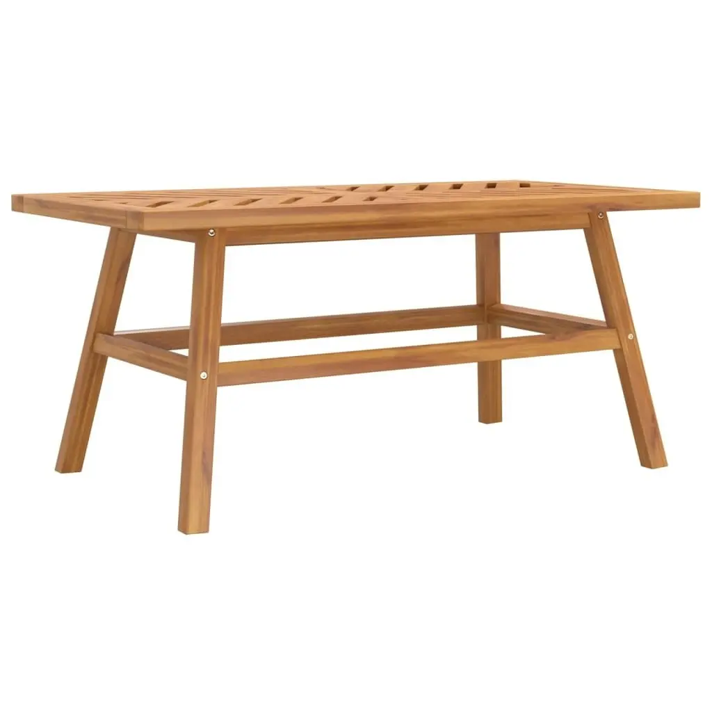 Coffee Table 100x50x45 cm Solid Wood Acacia 362233