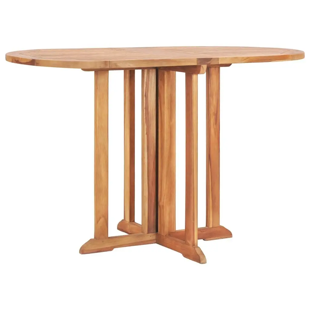 Folding Butterfly Garden Table 120x70x75 cm Solid Teak Wood 49002