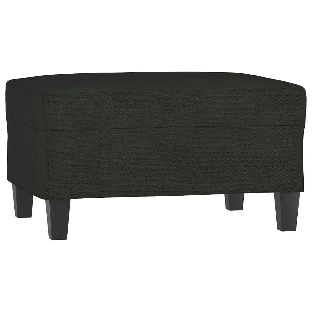 Footstool Black 70x55x41 cm Fabric 349351