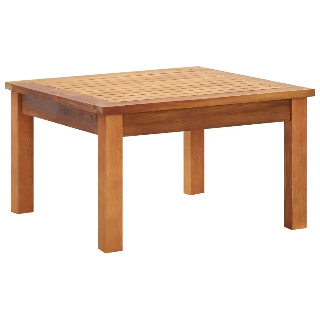 Garden Coffee Table 60x60x36 cm Solid Acacia Wood 46004