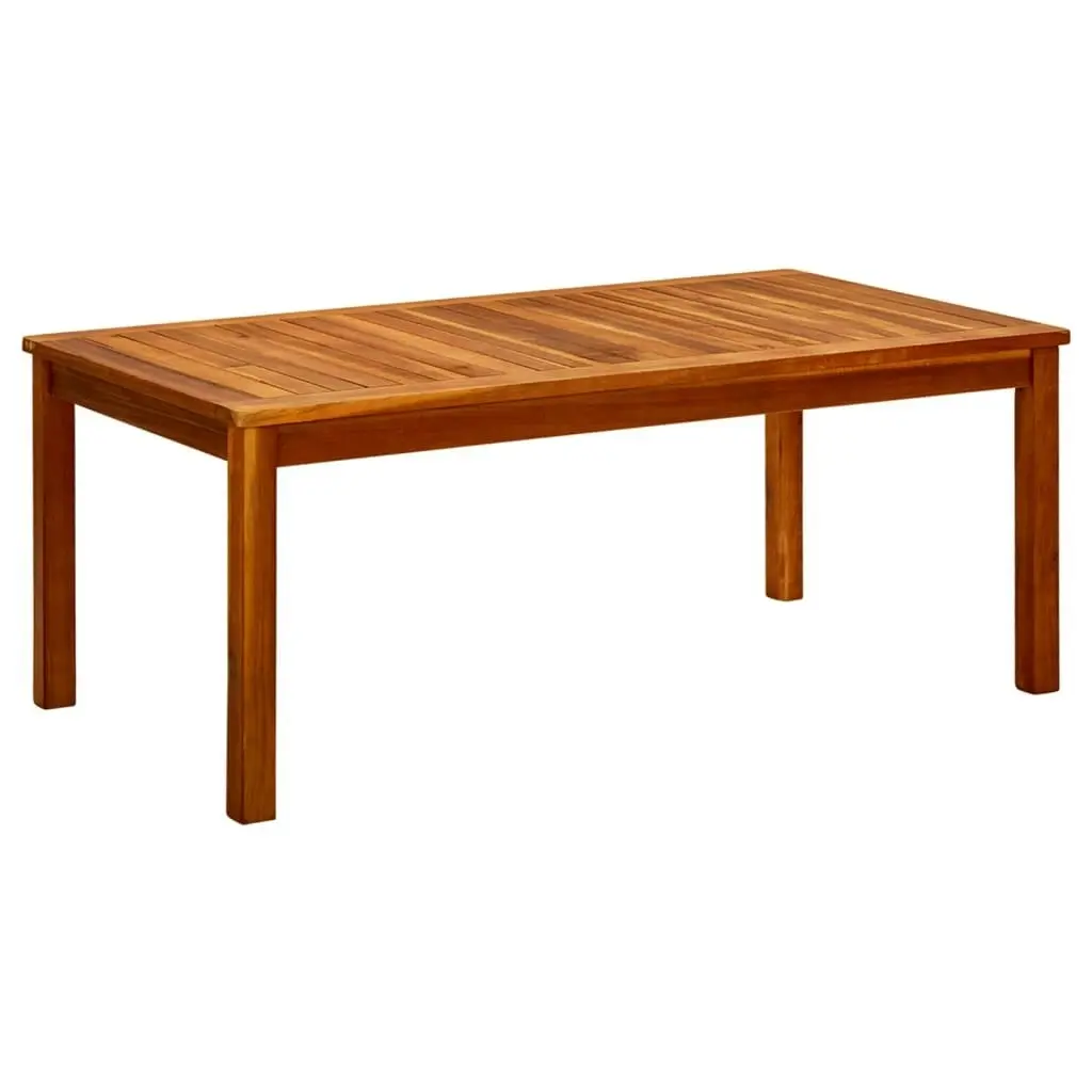 Garden Coffee Table 110x60x45 cm Solid Acacia Wood 316401