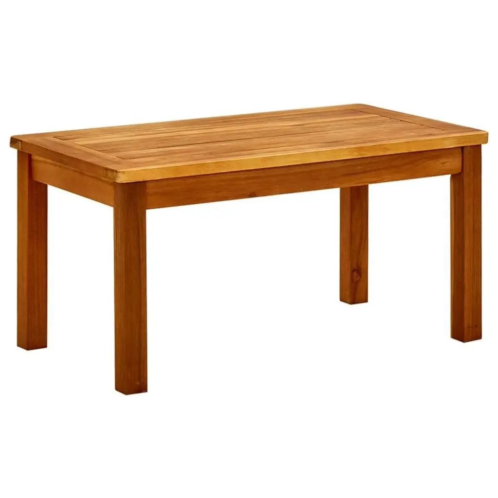 Garden Coffee Table 70x40x36 cm Solid Acacia Wood 316399