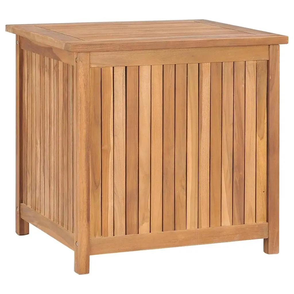 Garden Storage Box 60x50x58 cm Solid Teak Wood 315379