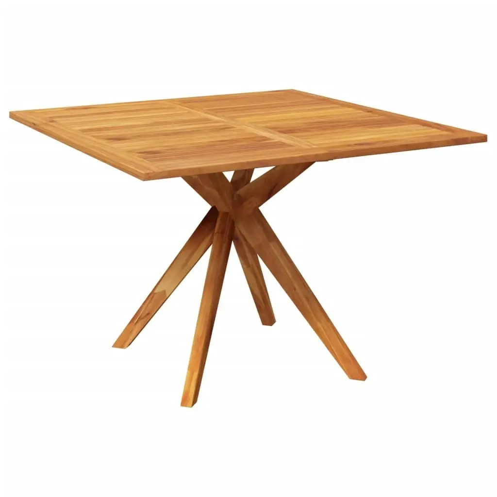 Garden Table 110x110x75 cm Solid Wood Acacia 316257