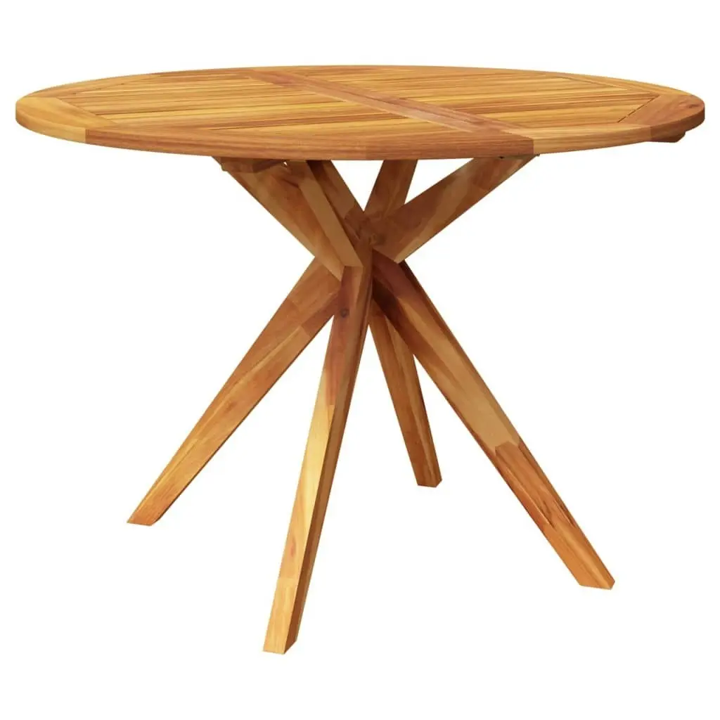 Garden Table 110x110x75 cm Solid Wood Acacia 316255